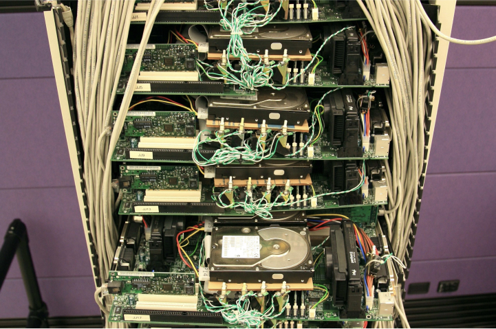 Google's first server rack